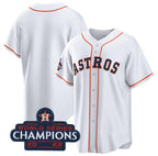 Houston Astros Blank White 2022 World Series Champions Home Stitched Baseball Jersey