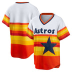 Houston Astros White Home Cooperstown Collection Team Baseball Jersey
