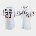 Houston Astros #27 Jose Altuve White 60th Anniversary Flex Base Stitched Baseball Jersey