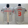 Houston Astros #3 Jeremy Pena Number White 2023 City Connect Flex Base Stitched Baseball Jersey