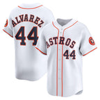 Houston Astros #44 Yordan Alvarez White Home Limited Player Baseball Jersey