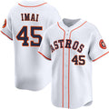 Houston Astros #45 Tatsuya Imai White 2026 Home Limited Stitched Baseball Jersey