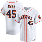 Houston Astros #45 Tatsuya Imai White 2026 Home Limited Stitched Baseball Jersey