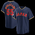 Japan Baseball #55 Munetaka Murakami 2026 World Baseball Classic Road Stadium Baseball Jersey - Navy