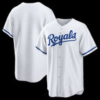 Kansas City Royals White Home Big & Tall Replica Baseball Jersey