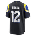 LA.Rams #12 Puka Nacua 2025 Rivalries Collection Game Jersey - Midnight Blue