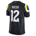 LA.Rams #12 Puka Nacua 2025 Rivalries Collection Limited Jersey - Midnight Blue