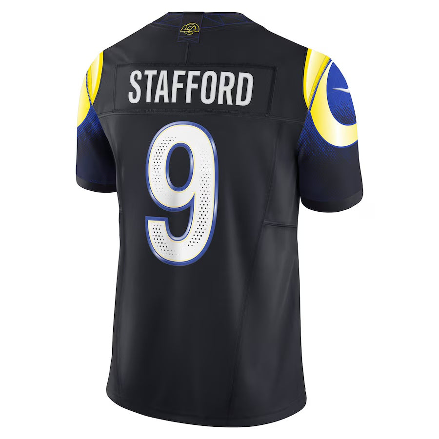 LA.Rams #9 Matthew Stafford 2025 Rivalries Collection Limited Jersey - Midnight Blue