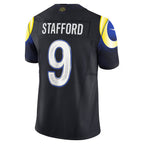 LA.Rams #9 Matthew Stafford 2025 Rivalries Collection Limited Jersey - Midnight Blue