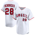 Los Angeles Angels #28 Kyle Hendricks White 2024 Home Limited Stitched Baseball Jersey