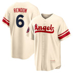 Los Angeles Angels #6 Anthony Rendon Cream City Connect Replica Player Baseball Jersey