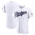 Los Angeles Dodgers White 2026 Gold Collection Authentic Baseball Jersey