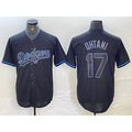 Los Angeles Dodgers #17 Joe Kelly Lights Out Black Fashion Stitched Cool Baseball Jersey