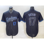 Los Angeles Dodgers #17 Joe Kelly Number Lights Out Black Fashion Stitched Cool Baseball Jersey