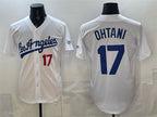 Los Angeles Dodgers #17 Shohei Ohtani White 2026 Mother’s Day Vapor Premier Limited Stitched Baseball Jersey