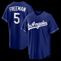 Los Angeles Dodgers #5 Freddie Freeman Royal Alternate Replica Baseball Jersey