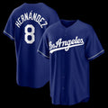 Los Angeles Dodgers #8 Enrique Hernández Royal Alternate Replica Baseball Jersey