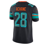 M.Dolphins #28 De’Von Achane 2025 Rivalries Collection Limited Jersey - Pitch Blue