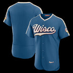 Milwaukee Brewers Mineral Blue 2026 City Connect Authentic Baseball Jersey