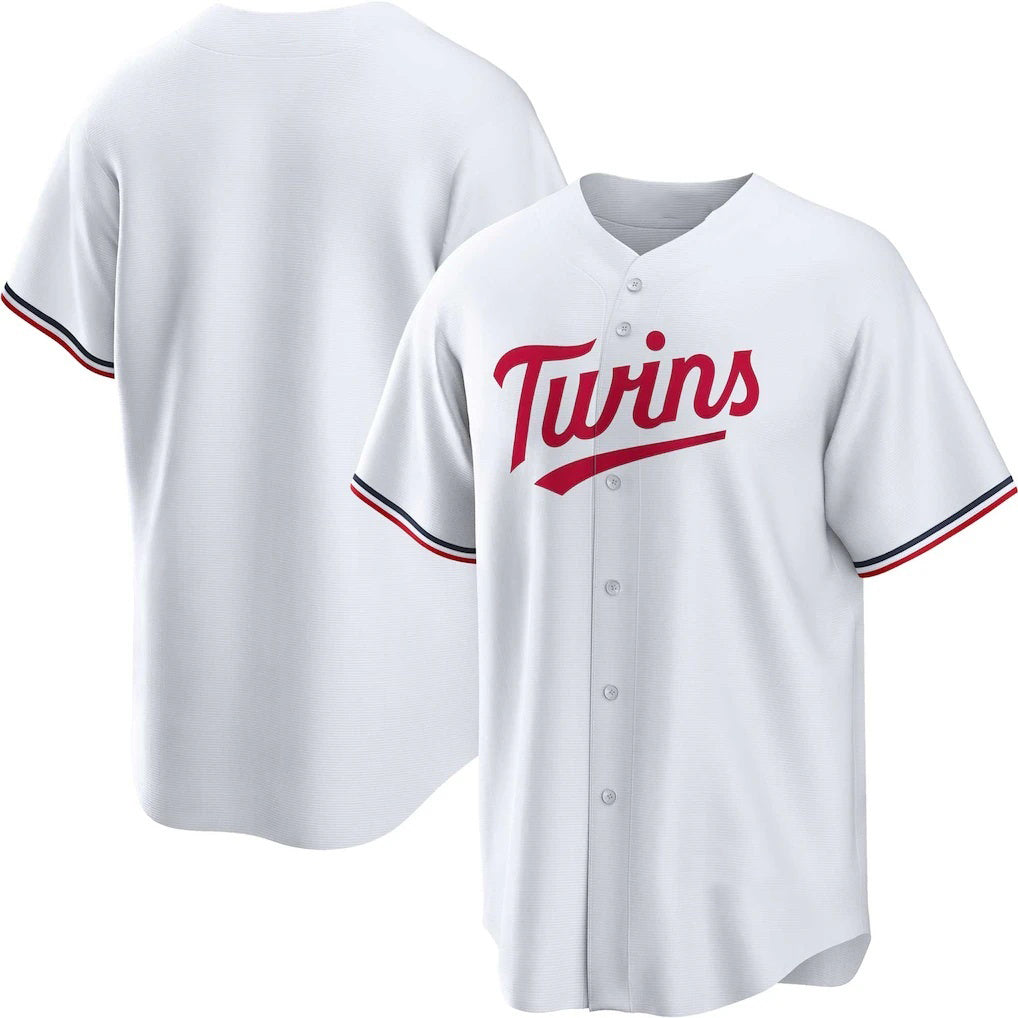 Minnesota Twins White Home Replica Team Baseball Jersey
