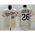 Minnesota Twins #26 Max Kepler Cream Flex Base Stitched Baseball Jersey