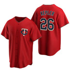 Minnesota Twins #26 Max Kepler Red Cool Base Stitched Baseball Jersey