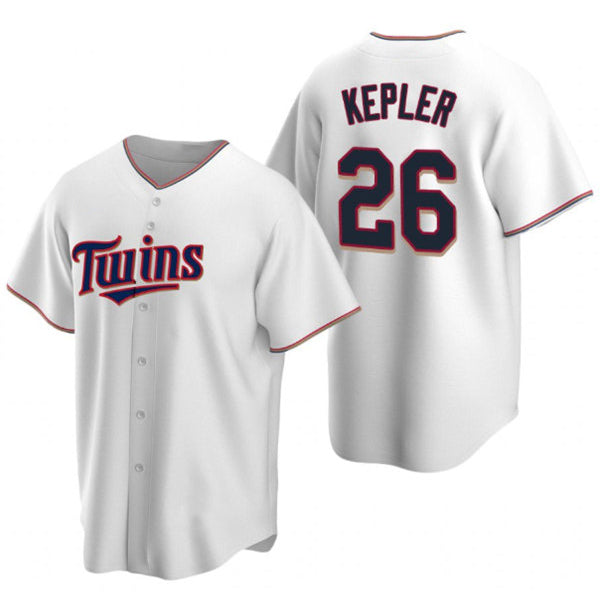 Minnesota Twins #26 Max Kepler White Cool Base Stitched Baseball Jersey