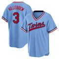 Minnesota Twins #3 Harmon Killebrew Light Blue Road Cooperstown Collection Player Baseball Jersey