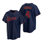 Minnesota Twins #4 Carlos Correa Navy Cool Base Stitched Baseball Jersey