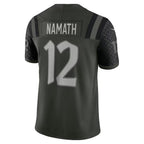 NY.Jets #12 Joe Namath 2025 Rivalries Collection Retired Player Limited Jersey - Gotham Green