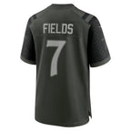 NY.Jets #7 Justin Fields 2025 Rivalries Collection Game Jersey - Gotham Green