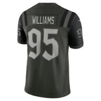 NY.Jets #95 Quinnen Williams 2025 Rivalries Collection Limited Jersey - Gotham Green