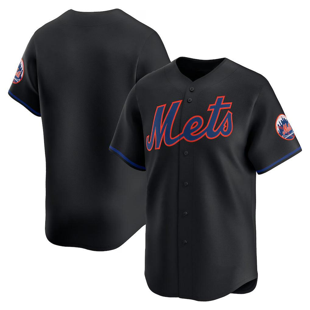 New York Mets Black Alternate Limited Baseball Jersey
