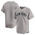 New York Yankees Gray Road Limited Baseball Jersey