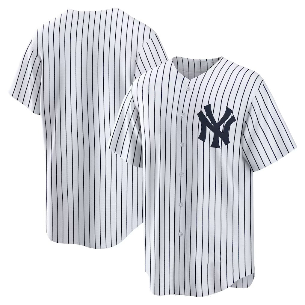 New York Yankees White Home Replica Team Baseball Jersey