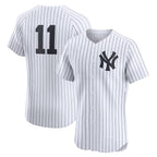 New York Yankees #11 Anthony Volpe White Home Elite Baseball Jersey