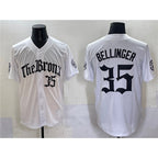 New York Yankees #35 Cody Bellinger White 'Gothic Legacy Edition' Vapor Premier Limited Stitched Baseball Jersey