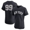 New York Yankees #99 Aaron Judge Navy Alternate 1 Elite Player Baseball Jersey