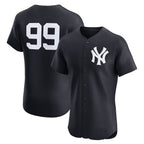 New York Yankees #99 Aaron Judge Navy Alternate 2 Elite Player Baseball Jersey