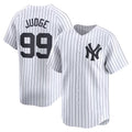 New York Yankees #99 Aaron Judge White Home Limited Player Baseball Jersey