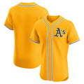 Oakland Athletics Gold Alternate Elite Baseball Jersey