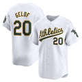 Oakland Athletics #20 Zack Gelof White Home Limited Player Baseball Jersey