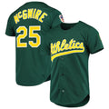 Oakland Athletics #25 Mark McGwire Mitchell & Ness Green 1997 Cooperstown Collection Authentic Baseball Jersey