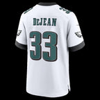 P.Eagles #33 Cooper DeJean White Game Stitched Football American Jersey