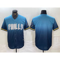Philadelphia Phillies Blank Blue 2024 City Connect Limited Stitched Baseball Jersey