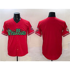 Philadelphia Phillies Blank Red Phanatic Limited Stitched Baseball Jersey