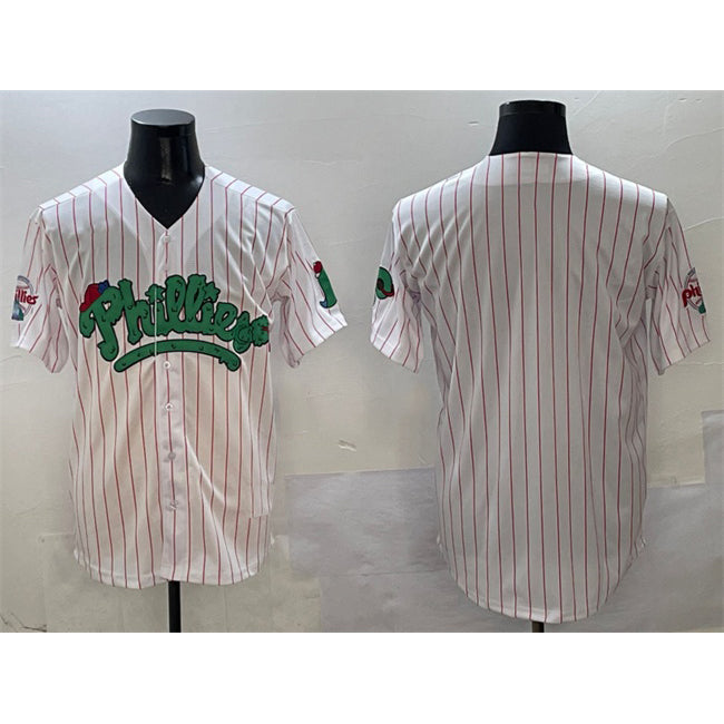 Philadelphia Phillies Blank White Phanatic Limited Stitched Baseball Jersey