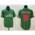 Philadelphia Phillies #10 J.T. Realmuto Green Phanatic Limited Stitched Baseball Jersey