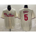 Philadelphia Phillies #5 Bryson Stott Cream Cool Baseball Jersey
