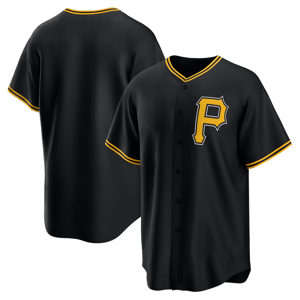 Pittsburgh Pirates Black Alternate Replica Team Baseball Jersey
